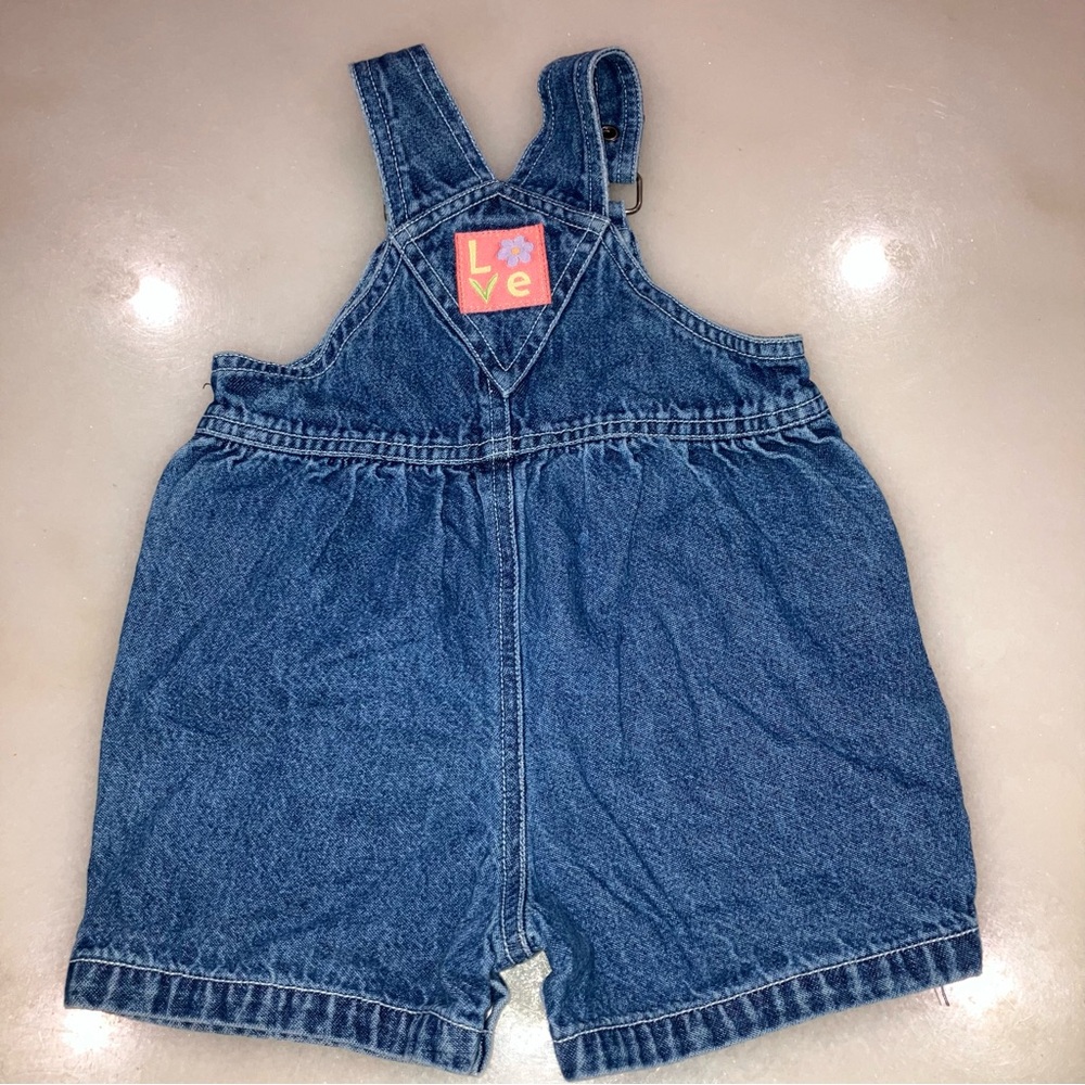 Vintage Carter’s Floral Ruffle Overalls - Picture 6 of 8